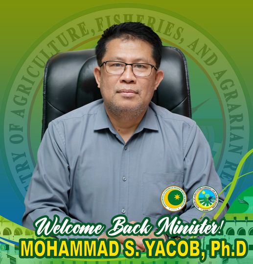 Alhamdulillah! MP Mohammad S. Yacob, Ph.D. for being reinstated as a working Minister of MAFAR-BARMM.