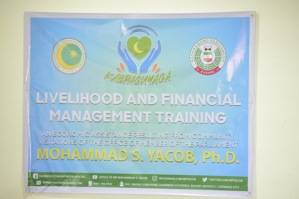 OCTOBER 26, 2021 | KABPAGUYAGA LIVELIHOOD AND FINANCIAL MANAGEMENT TRAINING