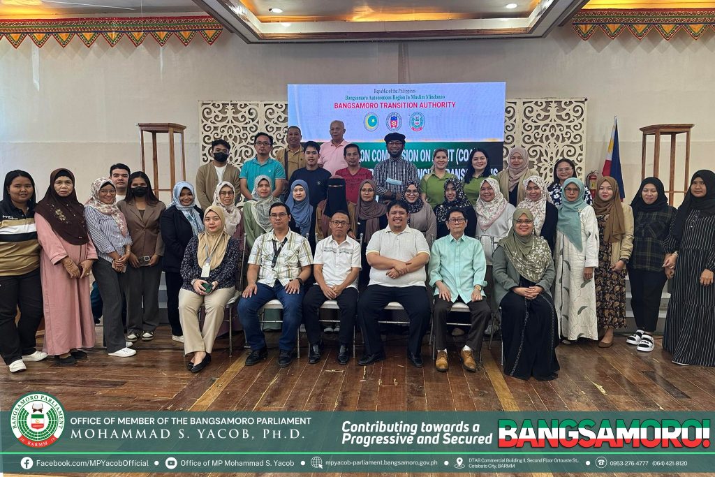 READ| The finance unit of the office of the Member of Parliament Mohammad S. Yacob, Ph.D., joined the Orientation on Commission on Audit (COA) Guidelines for Government Financial Transaction organized by the Finance Service of the Bangsamoro Transition Authority (BTA) today, April 25, 2024 held at Grand Pagana Hall, Cotabato City.